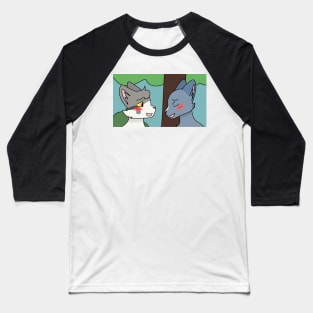 Rosetail and Bluefur Baseball T-Shirt